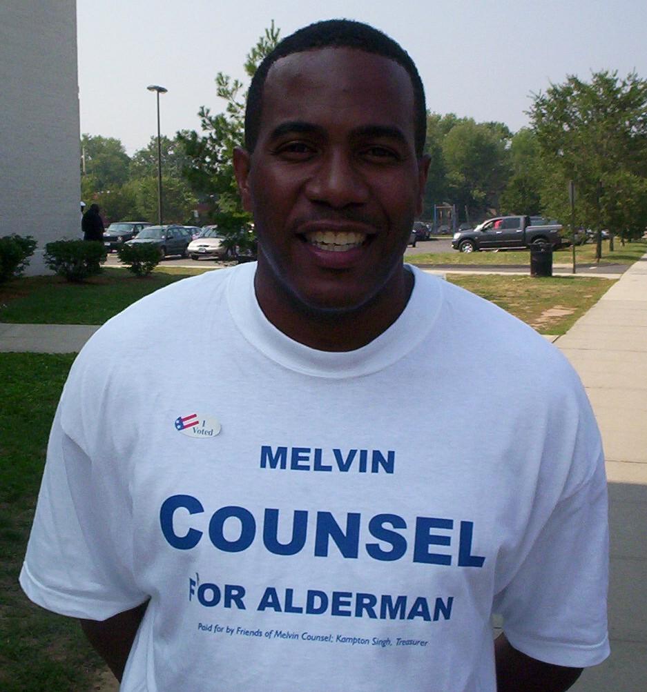 Pro-City Hall candidate Melvin Counsel: “Honestly? He [the mayor] could be doing more” for youth.