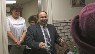 Waldemar Gracia of the Archdiocese of Hartford's Institute for the Hispanic Family picked up that theme of powerful palabras in a Spanish-language prayer that followed.