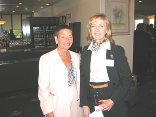 Lindy Lee Gold of DECD with State Rep. Diana Urban.