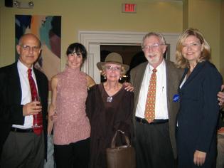 George Zdru, Ruth Koizim, and at far right Craig Schiavone.