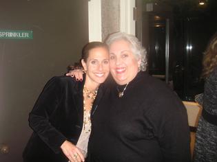 Linda Epstein with her mother, Nancy Cohen.