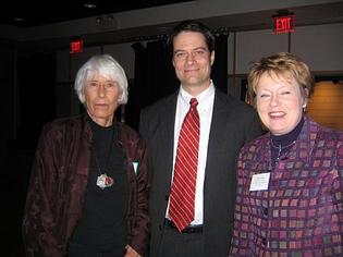 Constance LaPalombara, Peter Means and Cindy Clair.